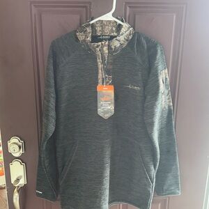 Pullover shirt coat men’s medium jacket